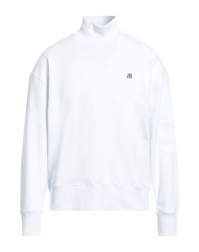 Msgm Man Sweatshirt White Size L Cotton