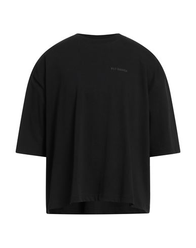 Shop Willy Chavarria Man T-shirt Black Size Xl Cotton