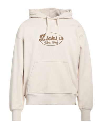 Shop Dickies Man Sweatshirt Beige Size Xl Cotton