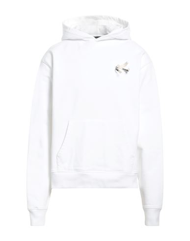 Shop Jacquemus Man Sweatshirt White Size Xl Cotton