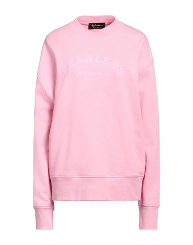 4giveness Woman Sweatshirt Pink Size L Cotton