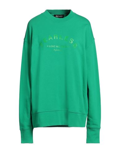 4giveness Woman Sweatshirt Green Size L Cotton In Gray