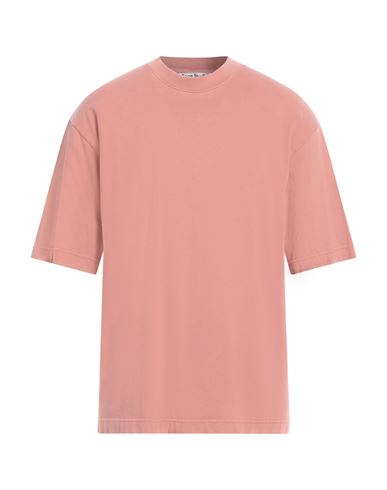 Acne Studios Man T-shirt Salmon Pink Size L Cotton