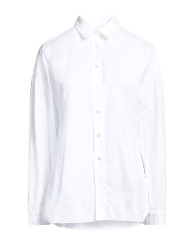 Shop Finamore 1925 Woman Shirt White Size 6 Cotton