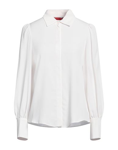 Shop Pennyblack Woman Shirt White Size 10 Acetate, Silk