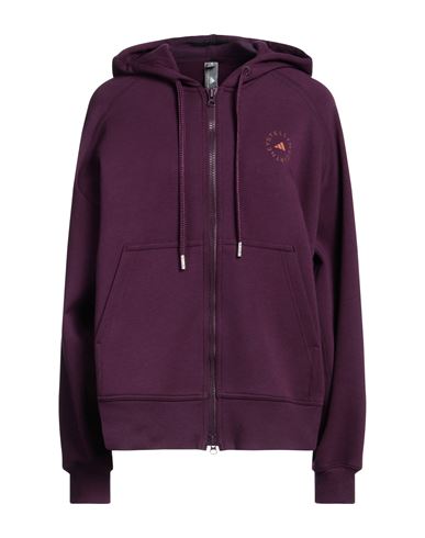 Shop Adidas By Stella Mccartney Woman Sweatshirt Mauve Size M Organic Cotton, Recycled Polyester In Purple