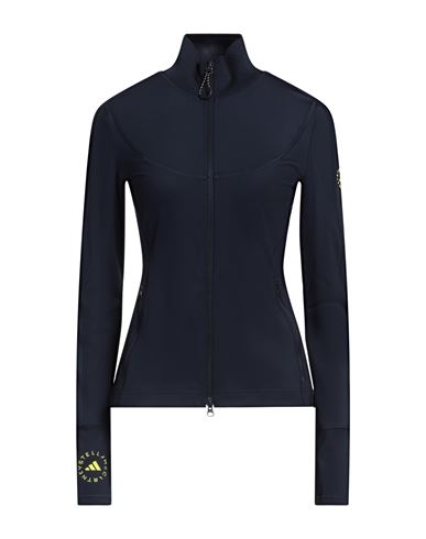 Shop Adidas By Stella Mccartney Woman Sweatshirt Midnight Blue Size M Polyester, Elastane