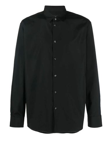 Shop Dsquared2 Shirt Man Shirt Black Size 36 Cotton