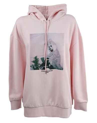 Shop Stella Mccartney Sweatshirt Woman Sweatshirt Pink Size 4-6 Cotton