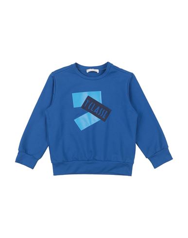 Alviero Martini 1a Classe Babies'  Toddler Boy Sweatshirt Bright Blue Size 6 Cotton, Elastane