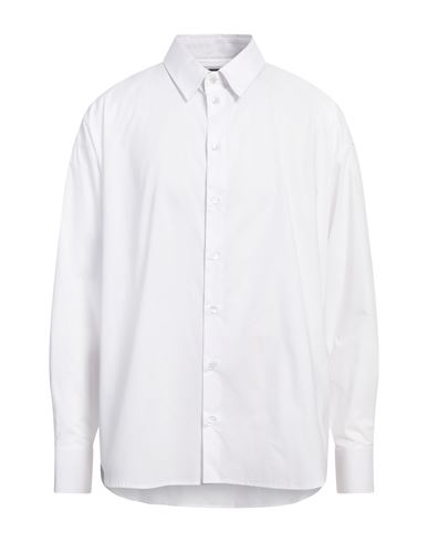 Patrizia Pepe Man Shirt White Size 38 Cotton