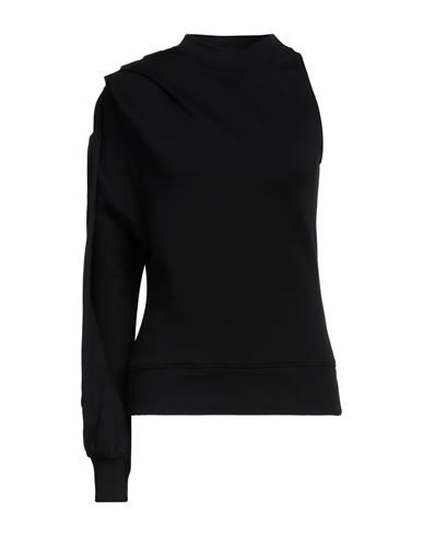 Shop Msgm Woman Sweatshirt Black Size S Cotton