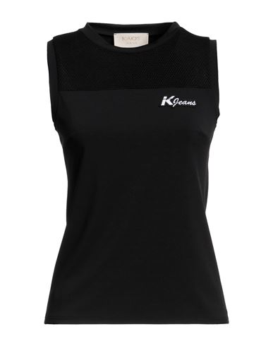 Kaos Jeans Woman T-shirt Black Size S Polyester, Elastane