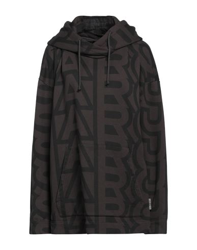 Marc Jacobs Woman Sweatshirt Steel Grey Size M Cotton In Brown