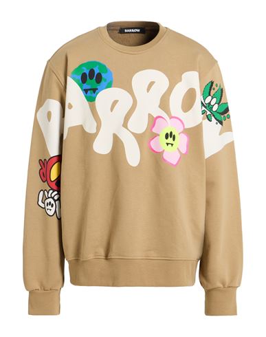 Barrow Man Sweatshirt Camel Size Xs Cotton In Brown