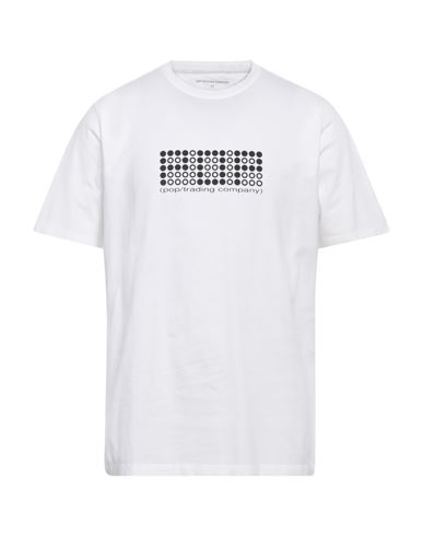 Shop Pop Trading Company Pop Trading Company Man T-shirt White Size Xl Cotton