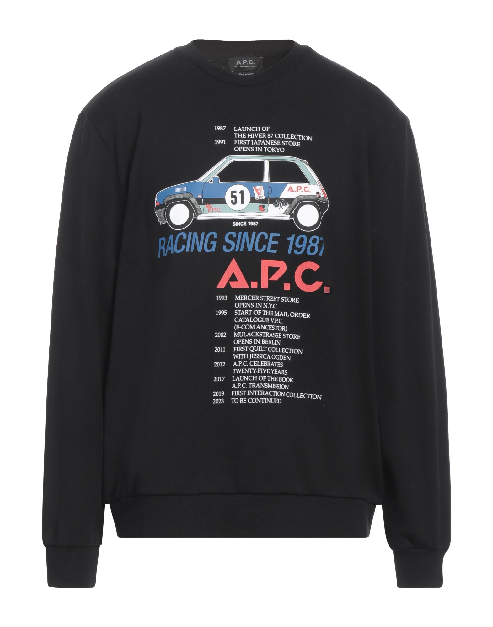 A.P.C. ΜΠΛΟΥΖΑΚΙΑ Φούτερ