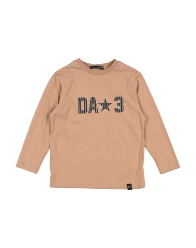 DANIELE ALESSANDRINI DANIELE ALESSANDRINI TODDLER BOY T-SHIRT CAMEL SIZE 6 COTTON 