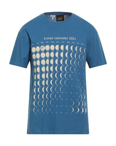 Loewe Paula's Ibiza Man T-shirt Pastel Blue Size M Cotton, Hemp