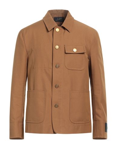 The Seafarer Man Blazer Camel Size 42 Cotton, Polyester In Brown