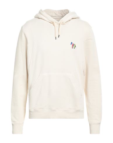 Shop Ps By Paul Smith Ps Paul Smith Man Sweatshirt Ivory Size Xl Cotton In White