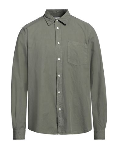 Norse Projects Man Shirt Sage Green Size L Lyocell, Cotton