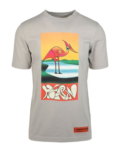 Shop Heron Preston Heron Abstract T-shirt Man T-shirt Multicolored Size Xs Cotton In Fantasy