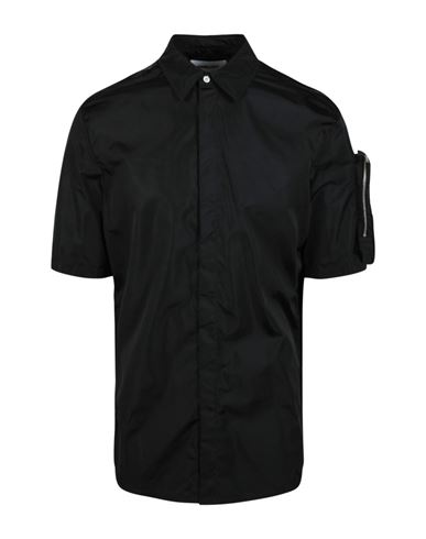 Shop Ambush Nylon Pocket Shirt Man Shirt Black Size 40 Polyamide