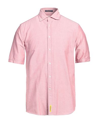 B.d.baggies B. D.baggies Man Shirt Red Size S Cotton In Pink