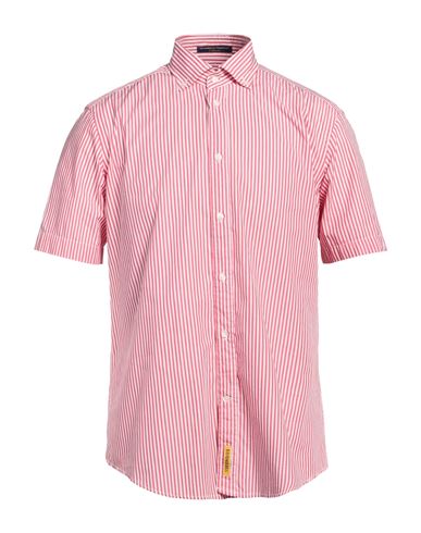 Shop B.d.baggies B. D.baggies Man Shirt Coral Size M Cotton In Red