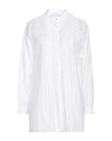 Shop Tonet Woman Shirt White Size 16 Cotton