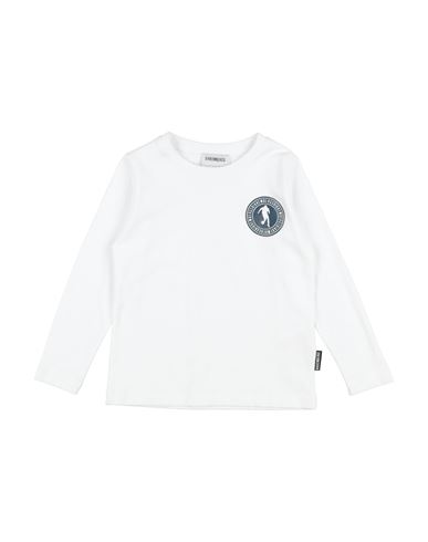 Bikkembergs Toddler Boy T-shirt White Size 5 Cotton In White