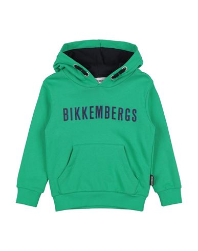 Bikkembergs Kids'  Toddler Boy Sweatshirt Green Size 4 Cotton
