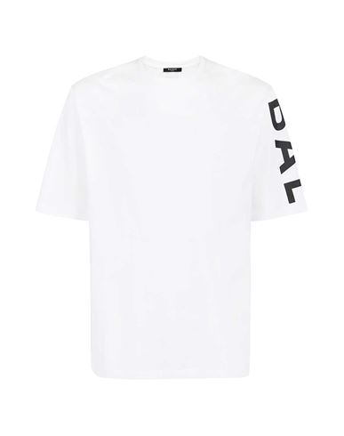Shop Balmain T-shirt Man T-shirt White Size M Cotton