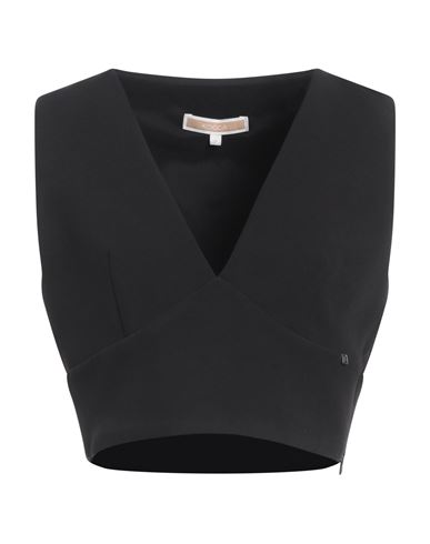 Kocca Woman Top Black Size L Polyester, Elastane In Gray