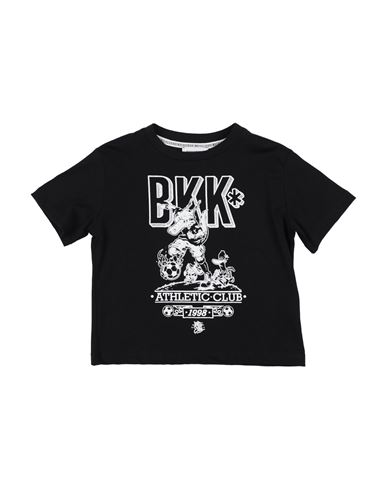 Bikkembergs Toddler Boy T-shirt Black Size 5 Cotton In Black