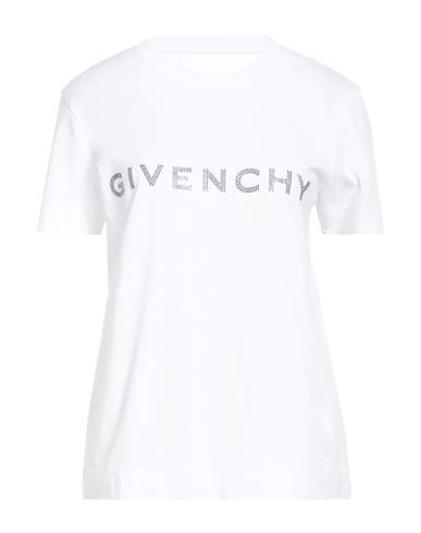 Givenchy Woman T-shirt White Size L Cotton