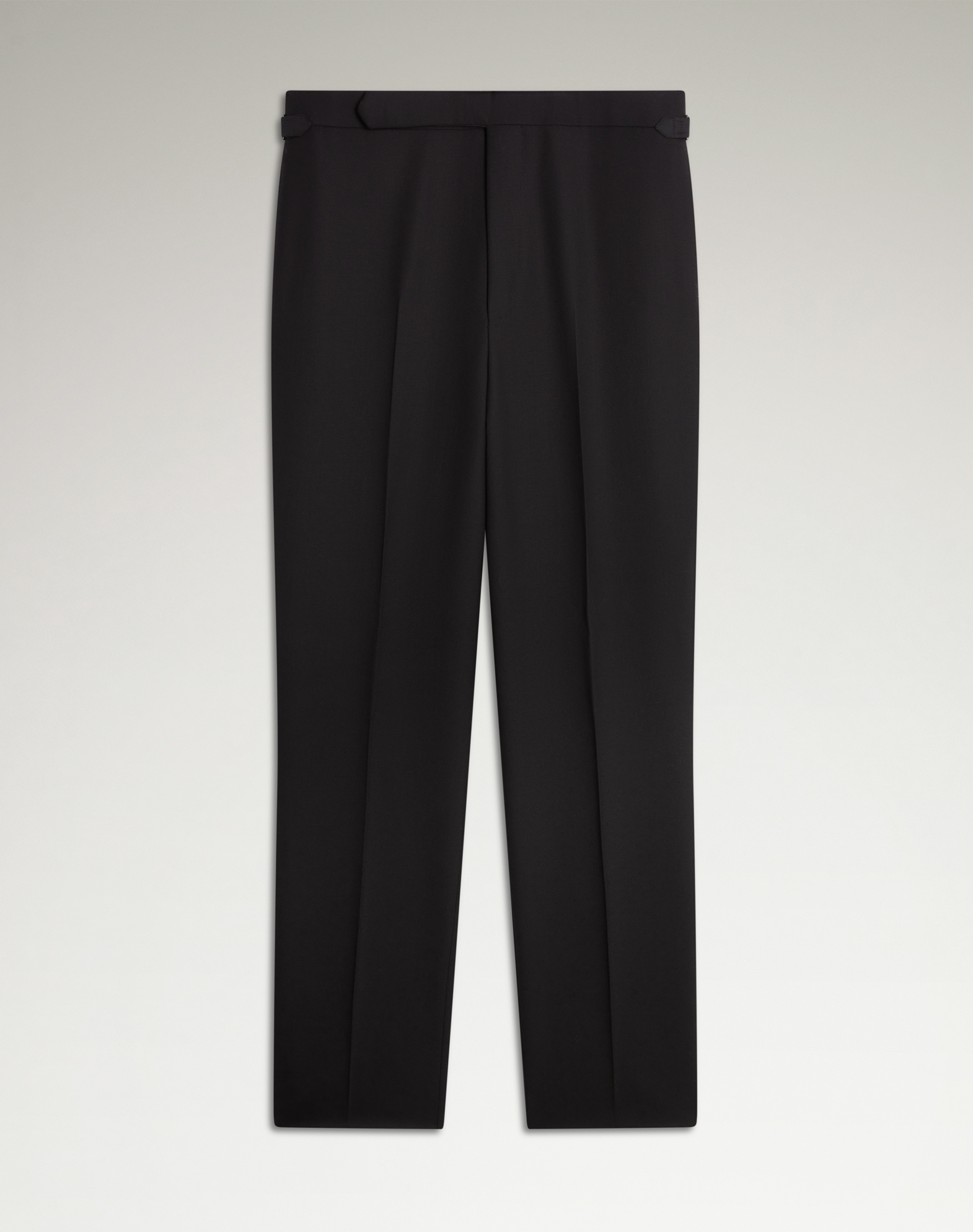 DUNHILL BARATHEA FLAT FRONT EVENING TROUSERS