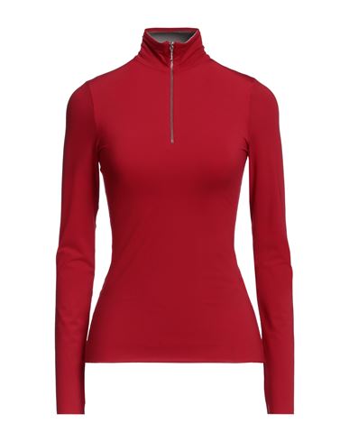 Tory Burch Woman T-shirt Red Size L Polyamide, Elastane