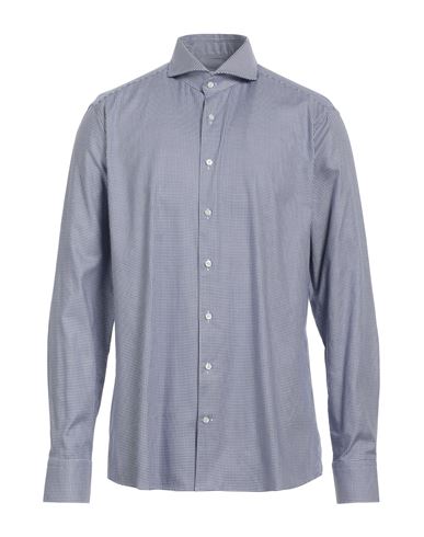 Shop Stenströms Man Shirt Blue Size 17 Cotton