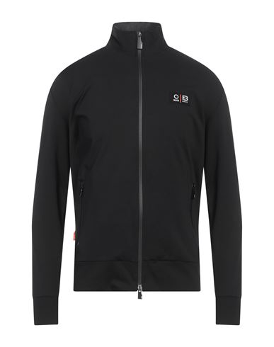Suns Boards Man Sweatshirt Black Size L Cotton, Polyamide, Elastane In Black