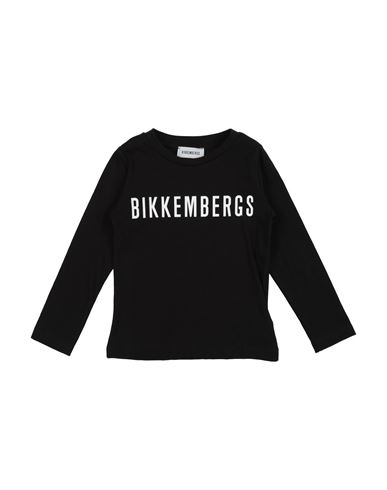 Bikkembergs Toddler Boy T-shirt Black Size 5 Cotton In Black