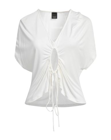 Shop Pinko Woman T-shirt White Size L Viscose