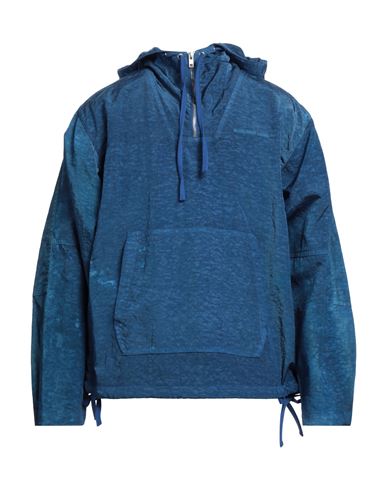 Helmut Lang Man Sweatshirt Bright Blue Size L Polyamide
