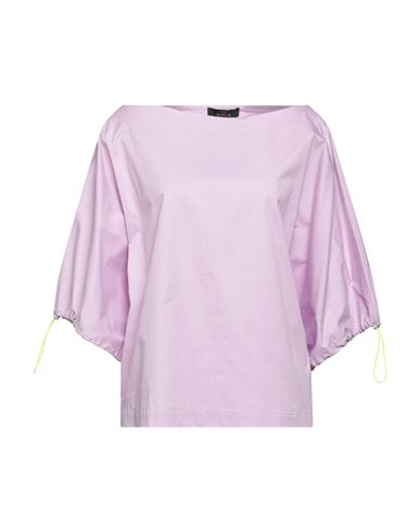 Actitude By Twinset Woman Top Lilac Size L Cotton, Polyester In Pink