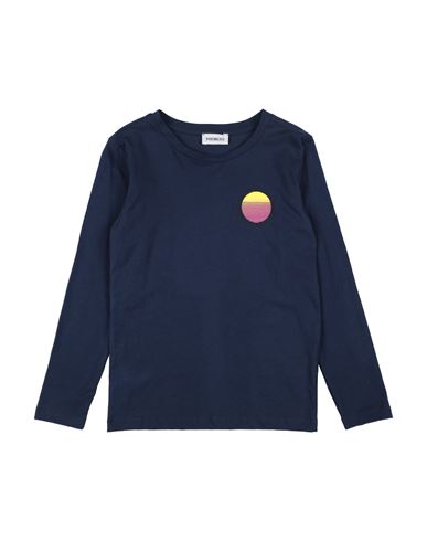 Bikkembergs Toddler Boy T-shirt Navy Blue Size 4 Cotton In Navy Blue