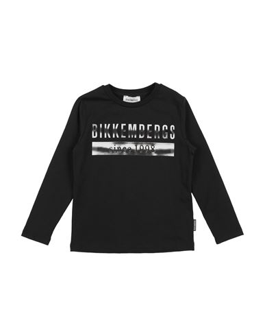 Bikkembergs Toddler Boy T-shirt Black Size 5 Cotton In Black