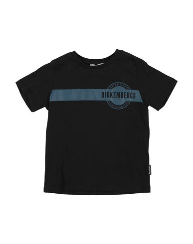 Bikkembergs Toddler Boy T-shirt Black Size 4 Cotton In Black