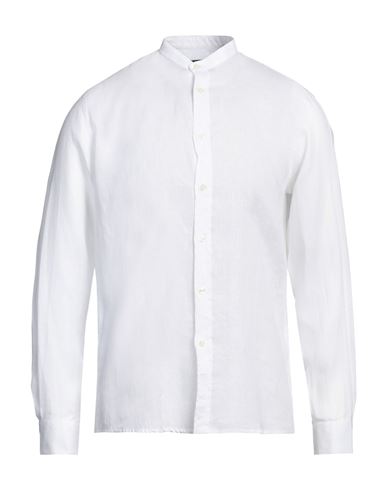 Liu •jo Man Man Shirt White Size 15 ½ Linen