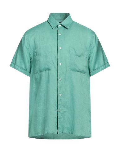Liu •jo Man Man Shirt Green Size L Linen